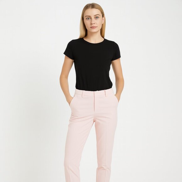 SALE Vince Blush Pink Trousers - Picture 1 of 4